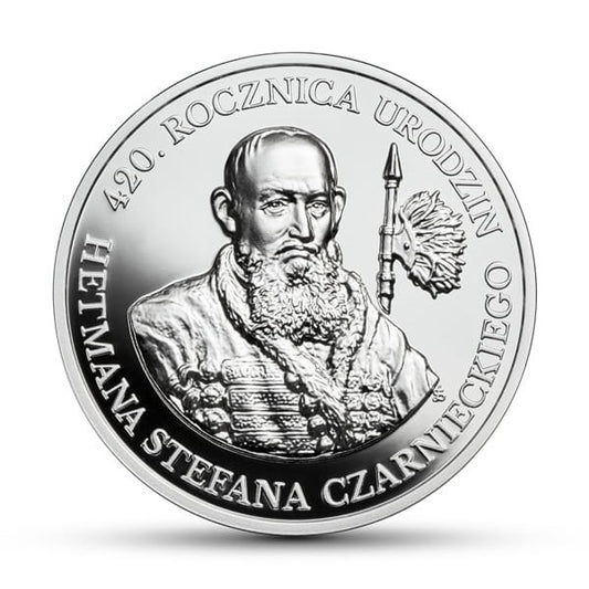 10 zł 420. rocznica urodzin Hetmana Stefana Czarnieckiego 2019