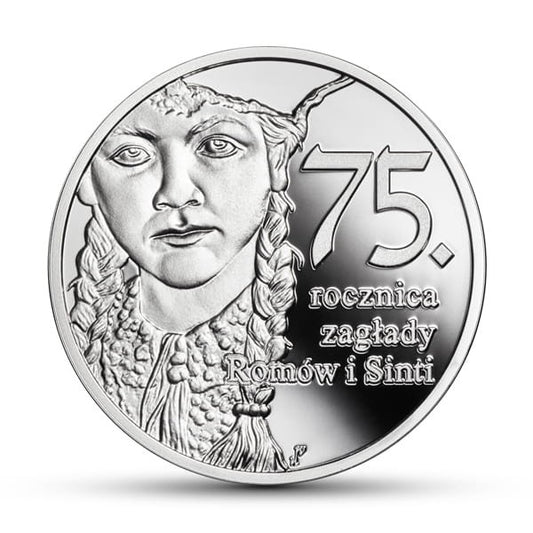 10 zł 75. rocznica zagłady Romów i Sinti 2019