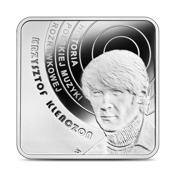 10 zł Historia polskiej muzyki rozrywkowej – Krzysztof Klenczon 2020 kwadrat