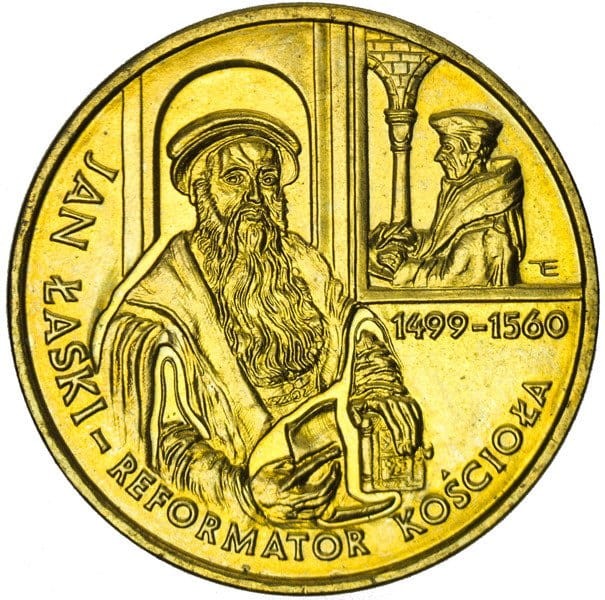 2 zł Jan Łaski 1999