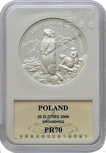 20 zł Świstak 2006 PR70