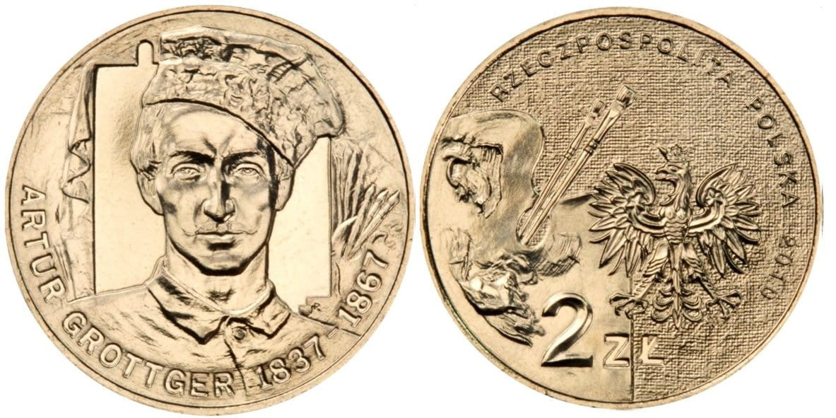 2 zł Artur Grottger 2010