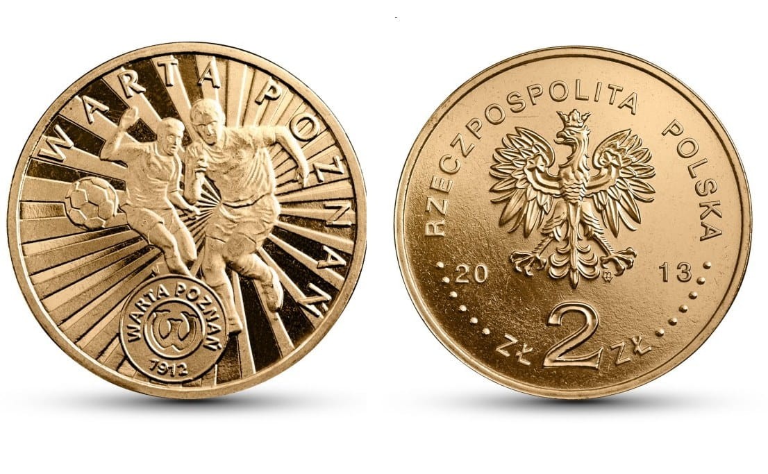 2 zł Warta Poznań 2013