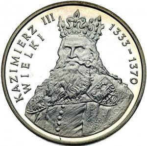 500 zł Kazimierz III Wielki 1987