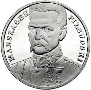 100000 zł Piłsudski Józef 1990