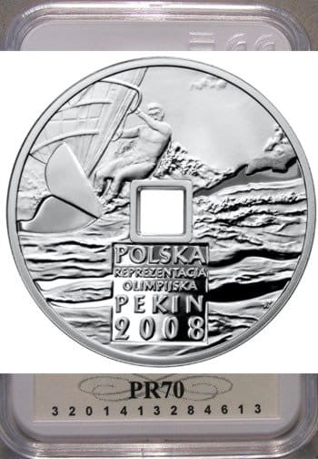 10 zł Olimpiada w Pekinie otwór 2008 PR 70