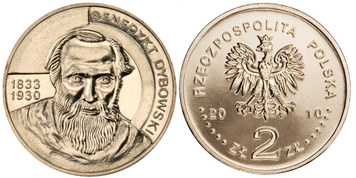 2 zł Benedykt Dybowski 2010
