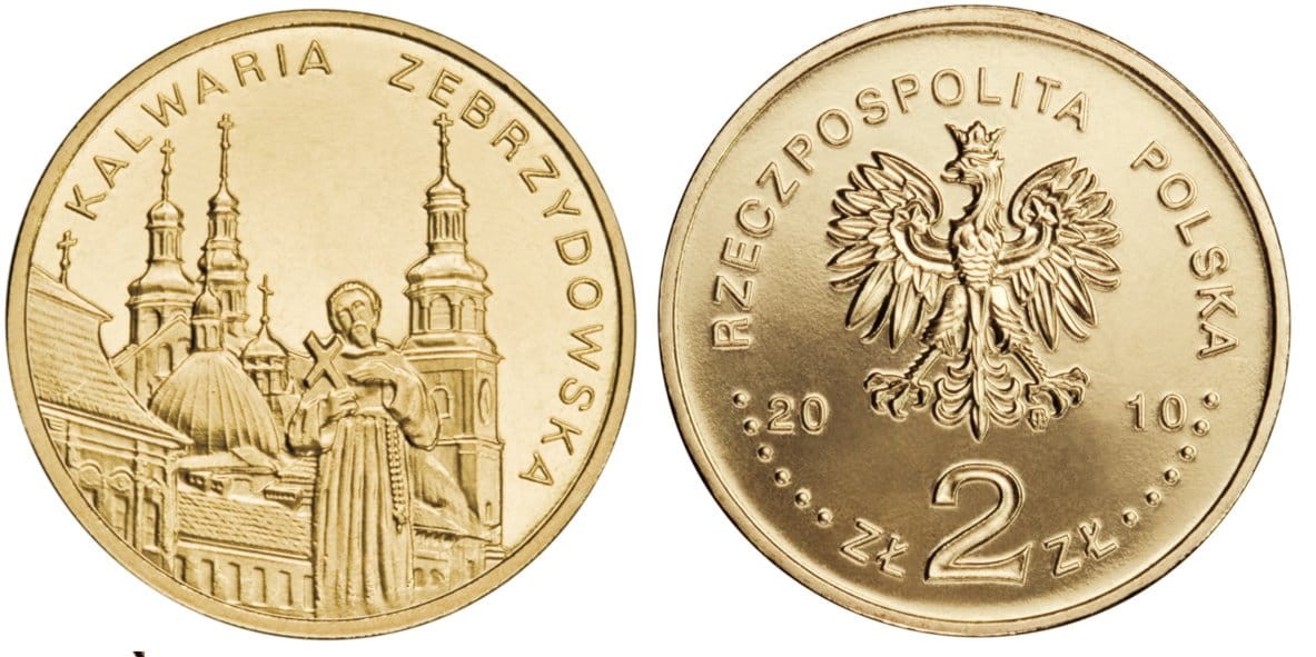 2 zł Miasta w Polsce Kalwaria Zebrzydowska 2010