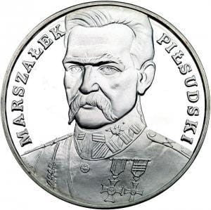 200000 zł Piłsudski Józef Duży tryptyk 1990