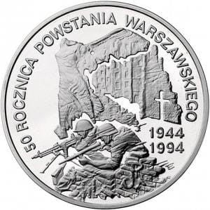 300000 zł 50. rocznica powstania Warszawskiego 1994