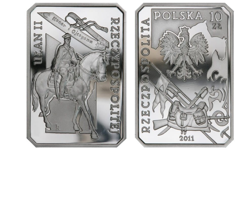 10 zł Ułan II Rzeczpospolitej 2011