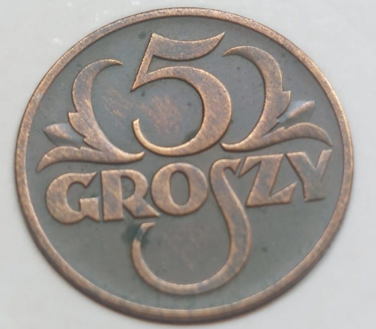 5 groszy 1937
