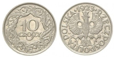 10 groszy 1923