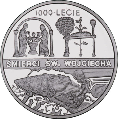 10 zł 1000-lecie śmierci Św. Wojciecha 1997