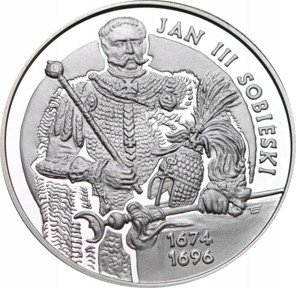10 zł Jan III Sobieski półpostać 2001