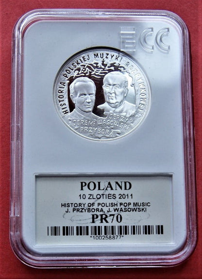 10 zł Starsi Panowie 2011 PR70