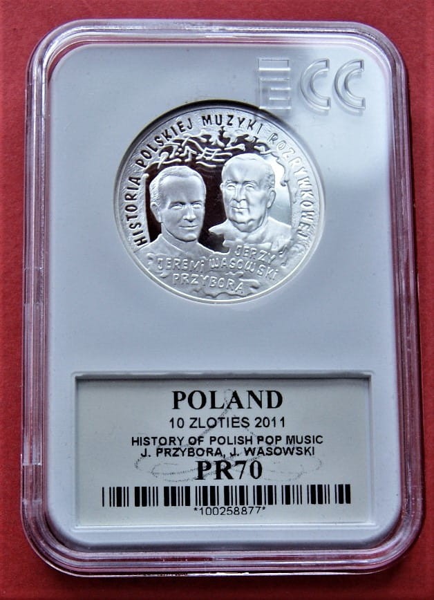 10 zł Starsi Panowie 2011 PR70