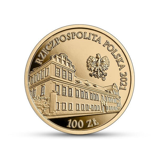 100 zł JPII Pałac Biskupi w Krakowie 2021