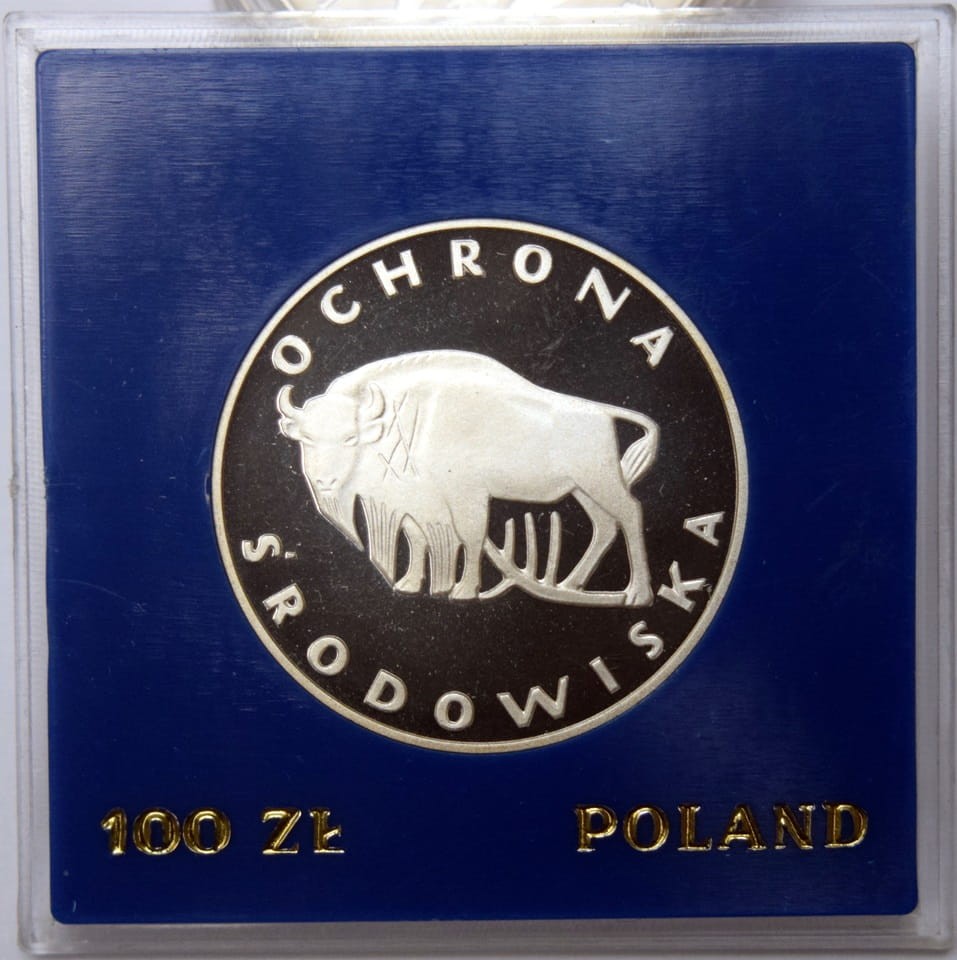 100 zł Żubr 1977