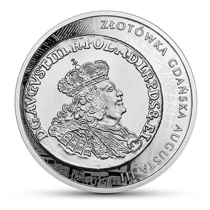 20 zł Historia Monety Polskiej – złotówka gdańska Augusta III 2020