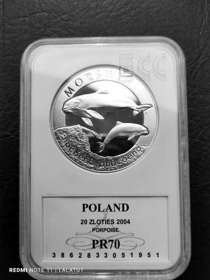 20 zł Morświn 2004 PR70