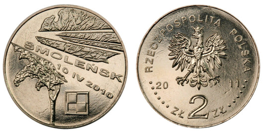 2 zł Smoleńsk 2011