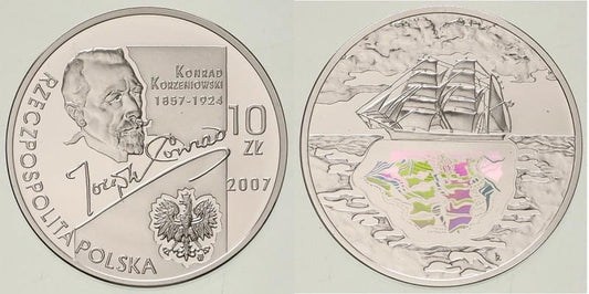 10 zł Konrad Korzeniowski 2007