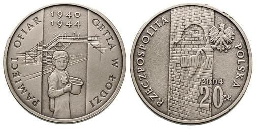 20 zł Getto Łódzkie 2004