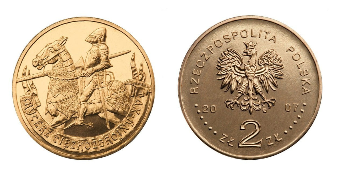 2 zł Rycerz ciężkozbrojny 2007