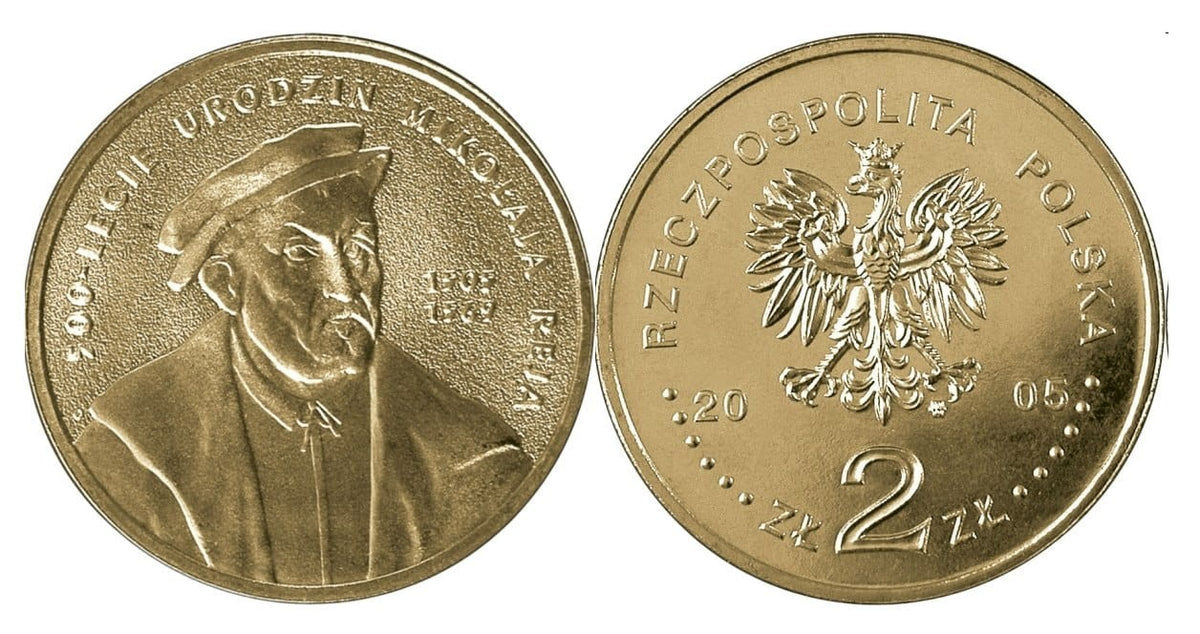 2 zł Mikołaj Rej 2005