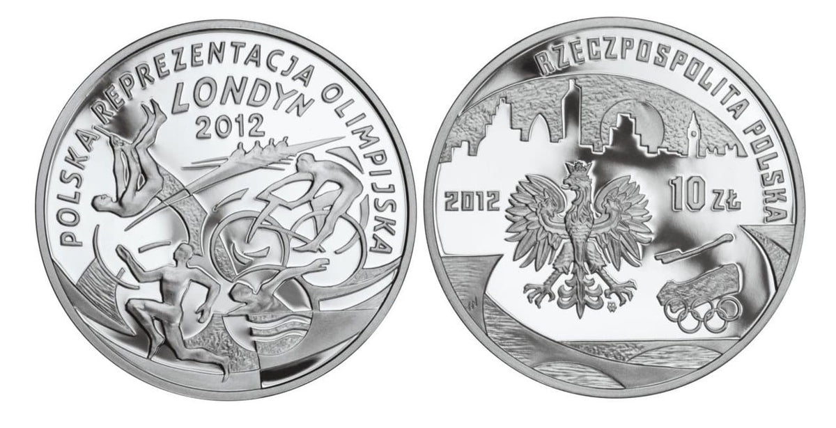 10 zł Polska Reprezentacja Olimpijska Londyn 2012