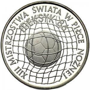 500 zł MŚ w piłce nożnej Meksyk 1986