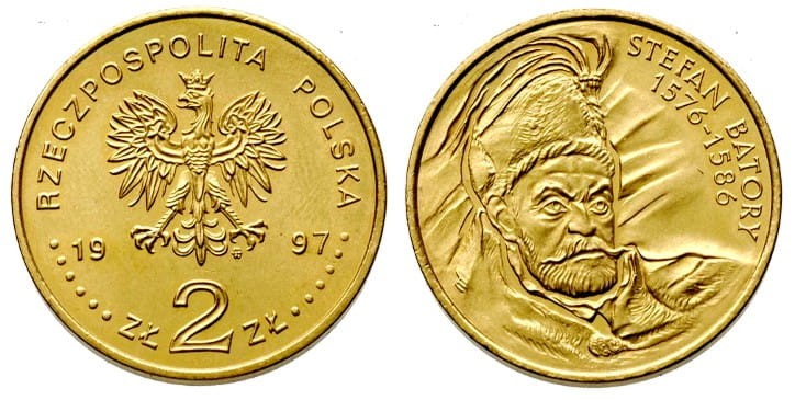 2 zł Stefan Batory 1997