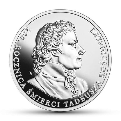 10 zł 200. rocz. śmierci Tadeusza Kościuszki 2017