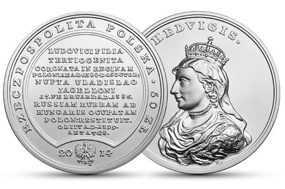 50 zł Skarby Stanisława Augusta – Jadwiga  2014