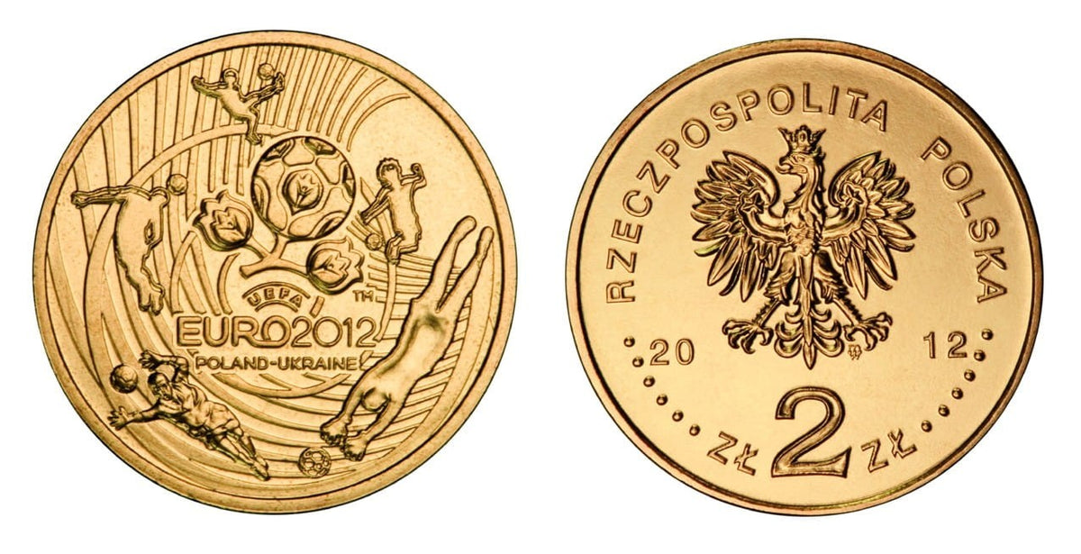 2 zł Mistrzostwa Europy w Piłce Nożnej UEFA 2012