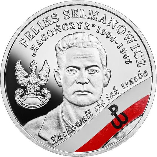 10 zł Żołnierze niezłomni „Zagończyk” 2017
