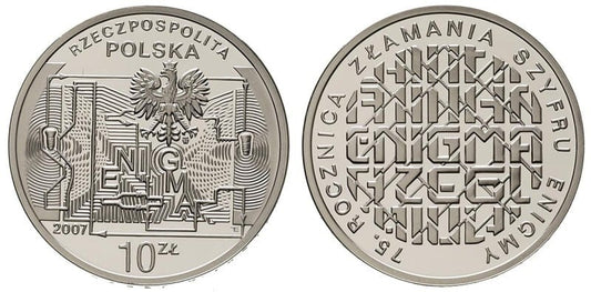 10 zł Enigma 2007