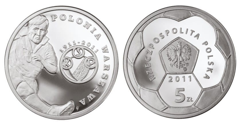 5 zł Polonia Warszawa 2011