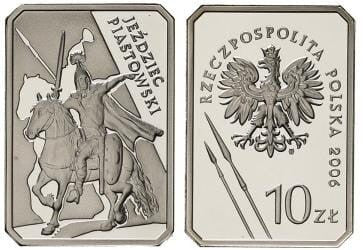 10 zł Jeździec Piastowski 2006