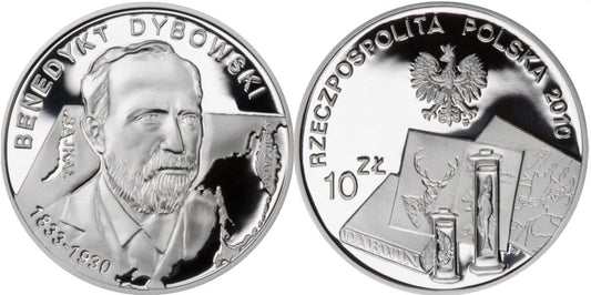 10 zł Benedykt Dybowski 2010
