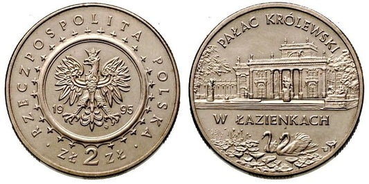 2 zł Pałac Królewski w Łazienkach 1995