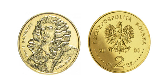 2 zł Jan II Kazimierz 2000
