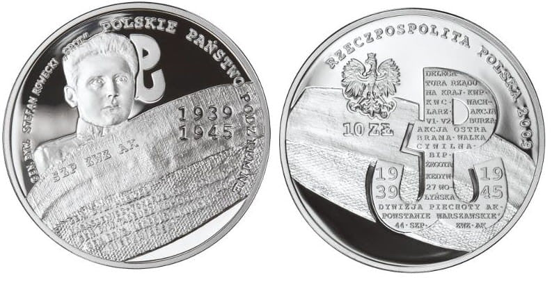 10 zł Polskie Państwo Podziemne 2009