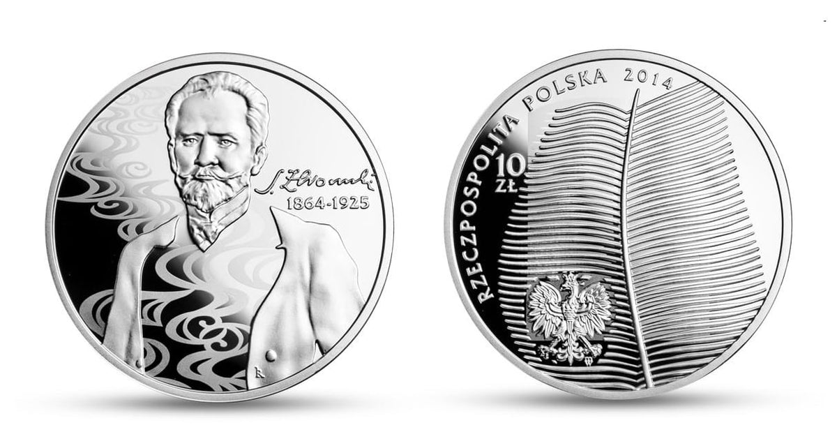 10 zł 150 rocznica urodzin Stefana Żeromskiego 2014