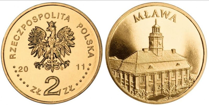 2 zł Miasta w Polsce - Mława 2011