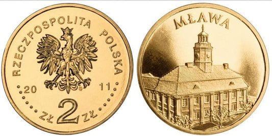 2 zł Miasta w Polsce - Mława 2011