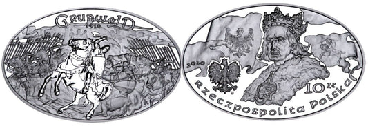10 zł Wielkie Bitwy - Grunwald 2010