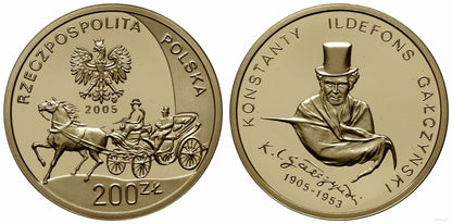 200 zł Konstanty Ildefons Gałczyński 2005