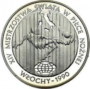 20000 zł XIV MŚ w piłce nożnej - Włochy 1989 (piłkarz)